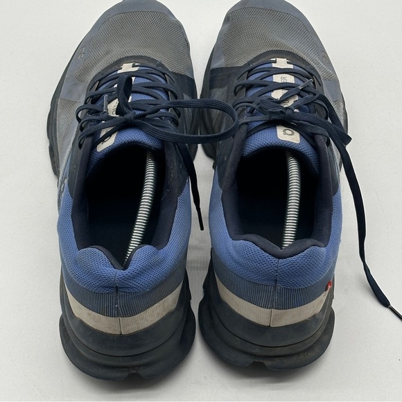 On Cloudrunner Mens 12.5 Shoes Blue Running Walking Gym Cushion Sneaker Comfort - Picture 6 of 12